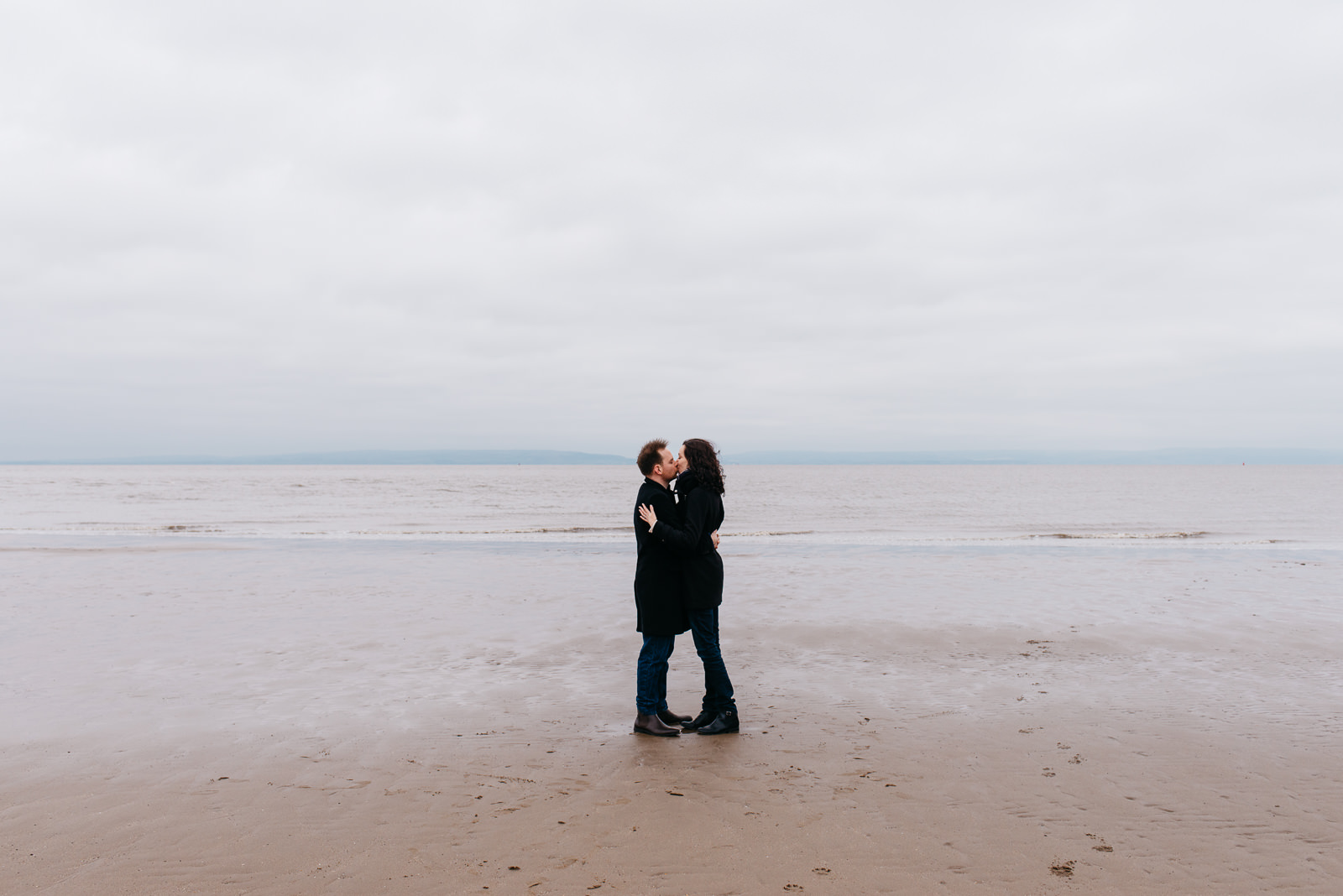 Spring coast engagement shoot in South Wales // Elaine Williams Photography