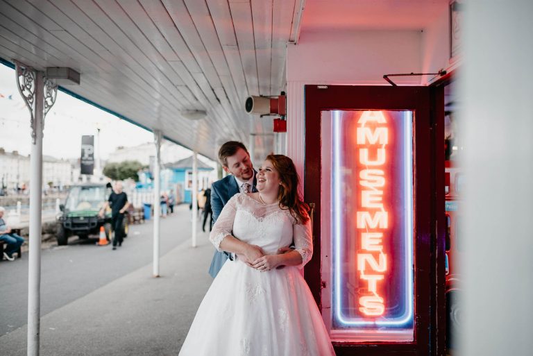 Summer Seafront Wedding in Wales / Natalie & Michael