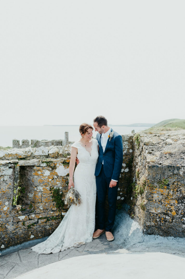 Welsh Coast Castle Wedding | Jess & Ryan
